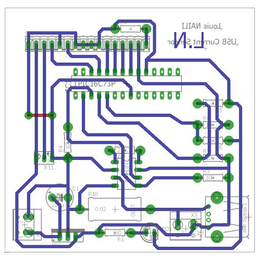 The PCB board view demo_photo